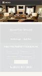 Mobile Screenshot of hamptonwoodsapartments.com