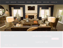 Tablet Screenshot of hamptonwoodsapartments.com